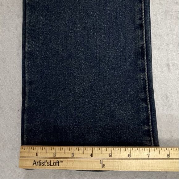 True Religion Ricky Big T Flap Relaxed Straight Jeans Mens Size 31X34 Blue Denim - Picture 8 of 16